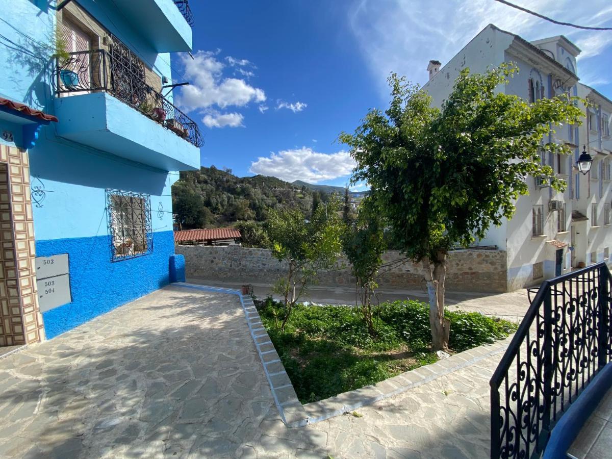 Maison D'Hote Bien Equipe Au Centre De Chefchaouen Bagian luar foto