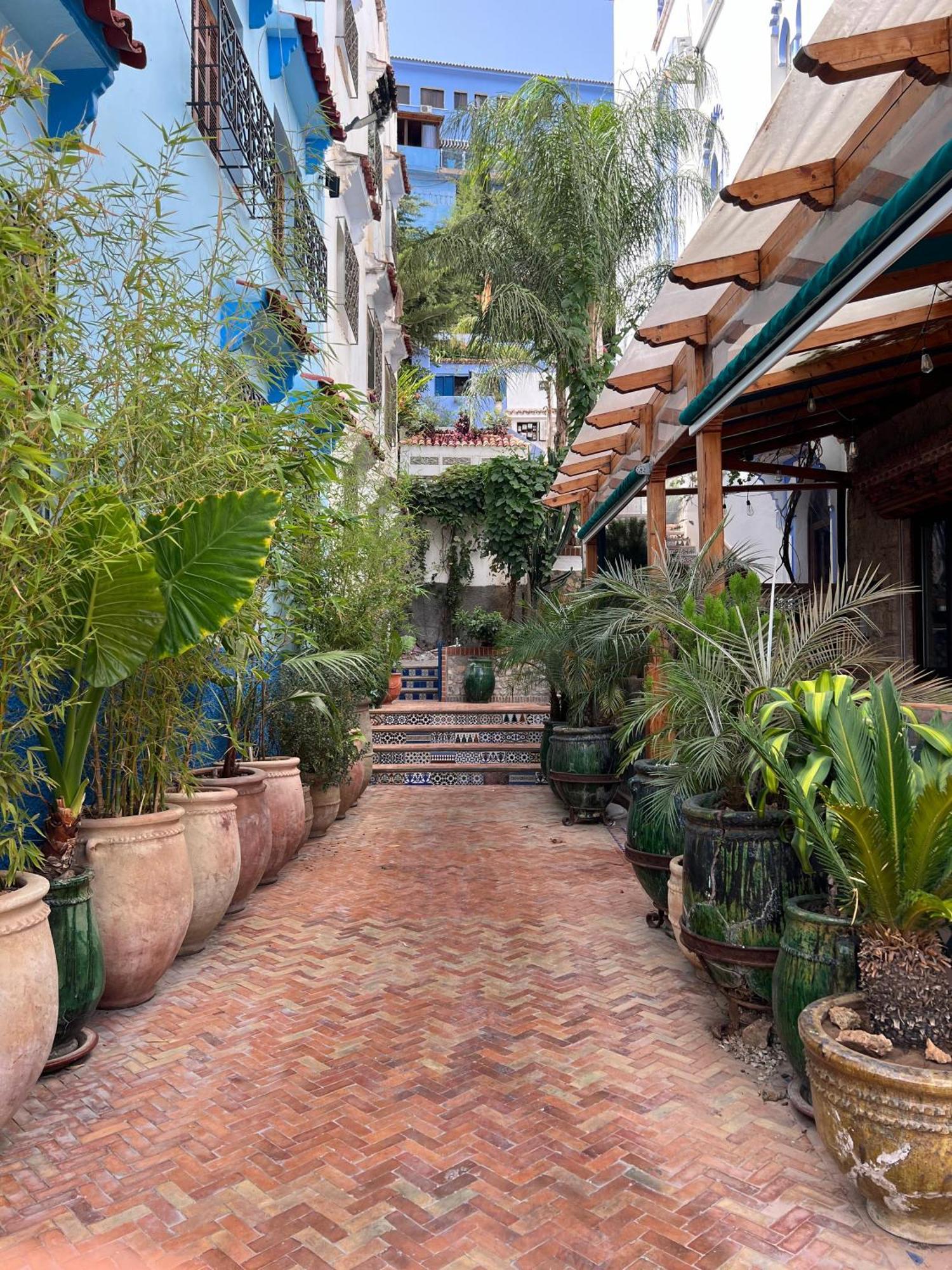 Maison D'Hote Bien Equipe Au Centre De Chefchaouen Bagian luar foto
